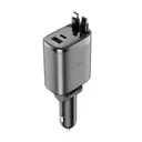 Wiwu Wi-CC034 111W GaN Araç Şarj Aleti, Type-C ve USB-A Çıkışlı