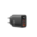 Wiwu Wi-G011 Firefly GaN 45W PD Şarj Adaptörü, 2x Type-C ve USB-A