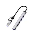 Wiwu Wi-HB003 Zolo 5'i 1 Arada USB-C Hub, USB 3.0 ve SD/TF Girişli