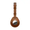 Wiwu Luggage Tag AirTag Anahtarlık, Deri Görünümlü