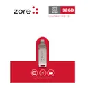 Zore 3.0 Lightning Metal OTG 32 GB USB Bellek