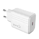 Zore Play Serisi PL2 20W PD USB-C Şarj Adaptörü, Seyahat Tipi