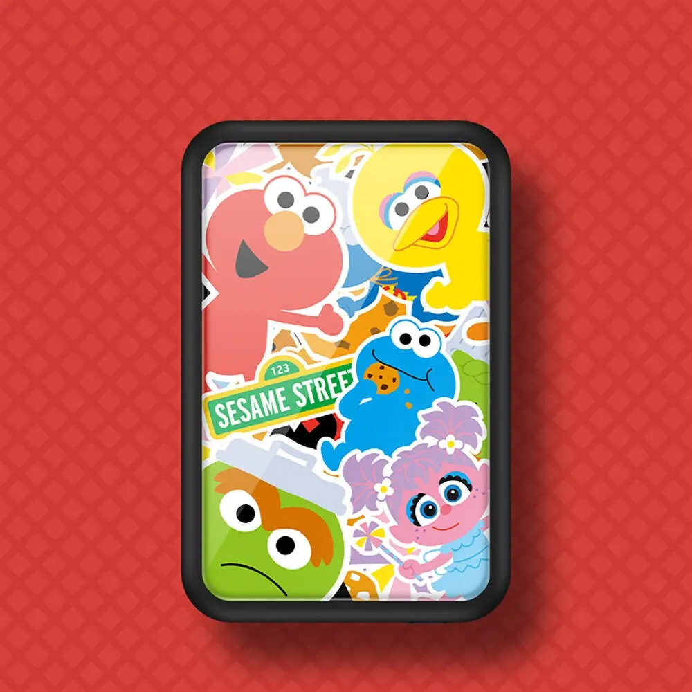 Casebang MP12 Sesame Street Kablosuz Powerbank, 6000 mAh MagSafe Uyumlu