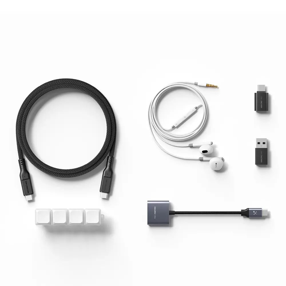 Amazingthing 5'i 1 Arada Taşınabilir Tablet Aksesuar Seti, 60W Adaptörlü