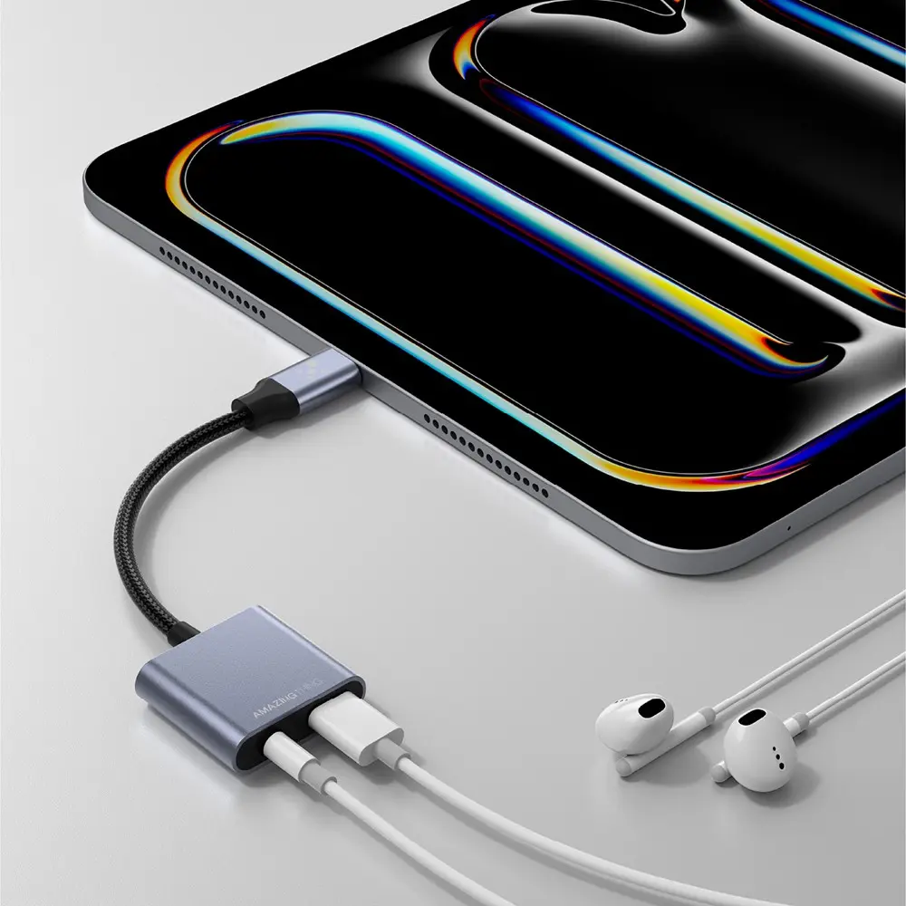 Amazingthing 5'i 1 Arada Taşınabilir Tablet Aksesuar Seti, 60W Adaptörlü