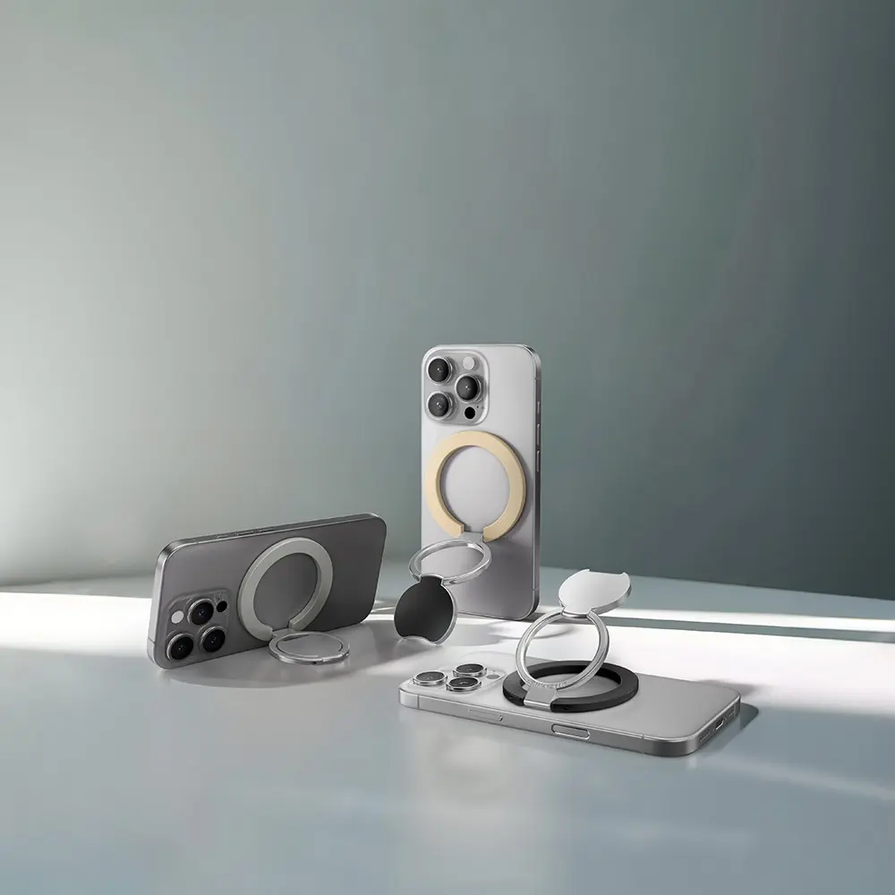 Amazingthing Titan MagFlex Manyetik 360 Derece Dönebilen Parmak Ring Stand