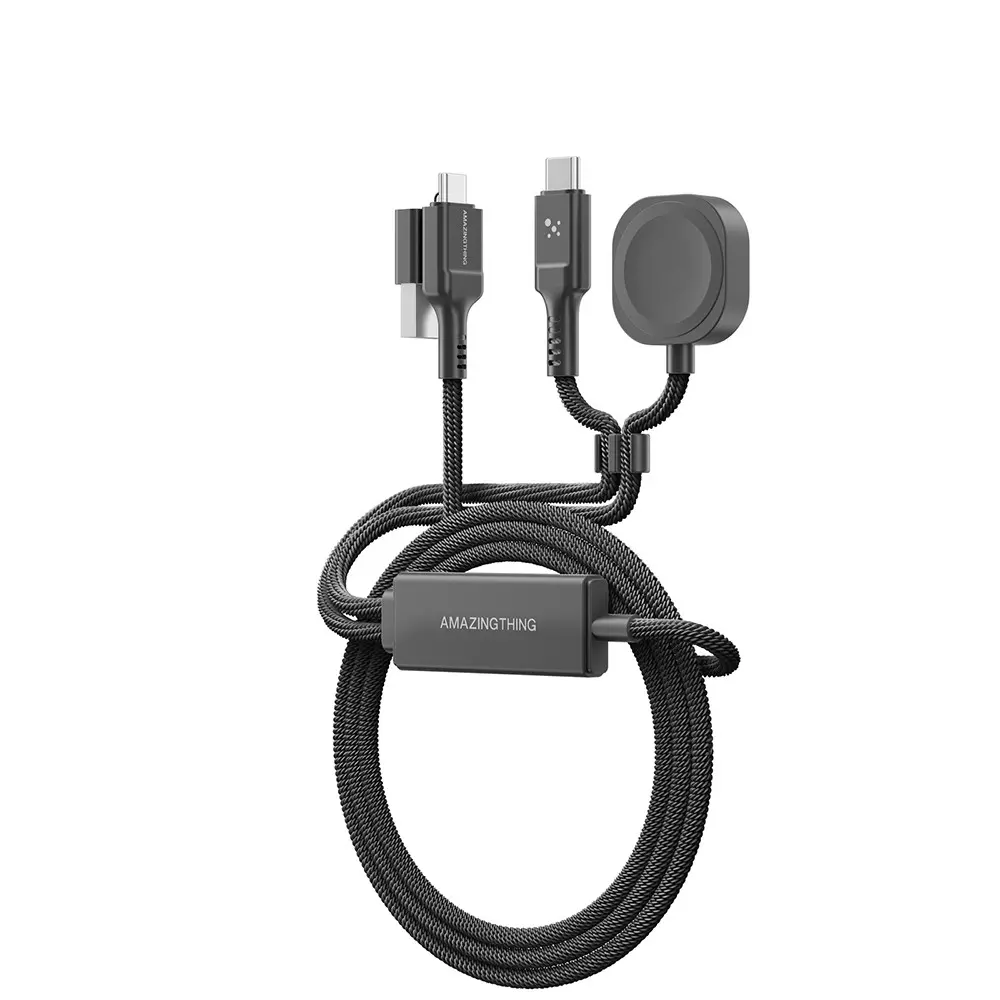 Amazingthing Thunder Pro 7X 100W 4'ü 1 Arada Type-C PD Şarj Kablosu, 1.5 m