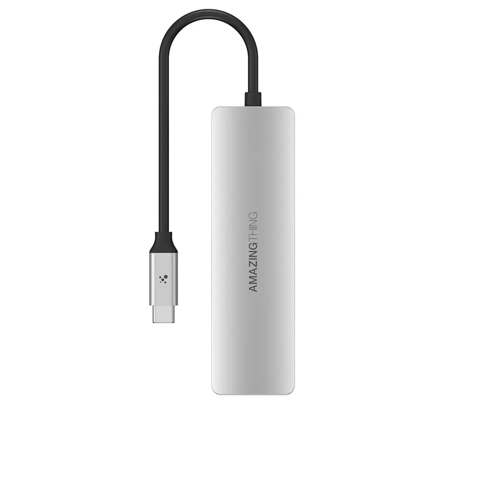 Amazingthing Thunder Pro Type-C 5'i 1 Arada 4K 60Hz Dönüştürücü Adaptör