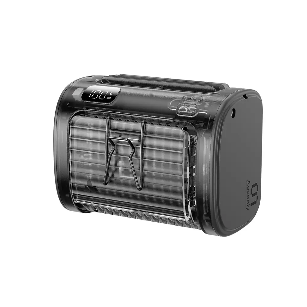 Aecooly UH01-A Flow 01 Dijital LED Ekranlı 5 Kademeli Portatif Soğutucu Fan 9000mAh