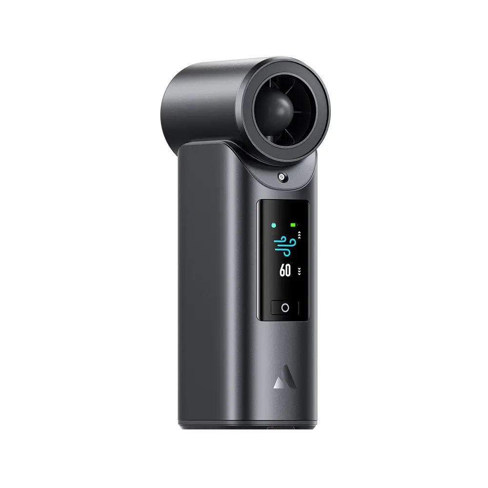 Aecooly PM01S Dijital LED Göstergeli Portatif Soğutucu El Fanı