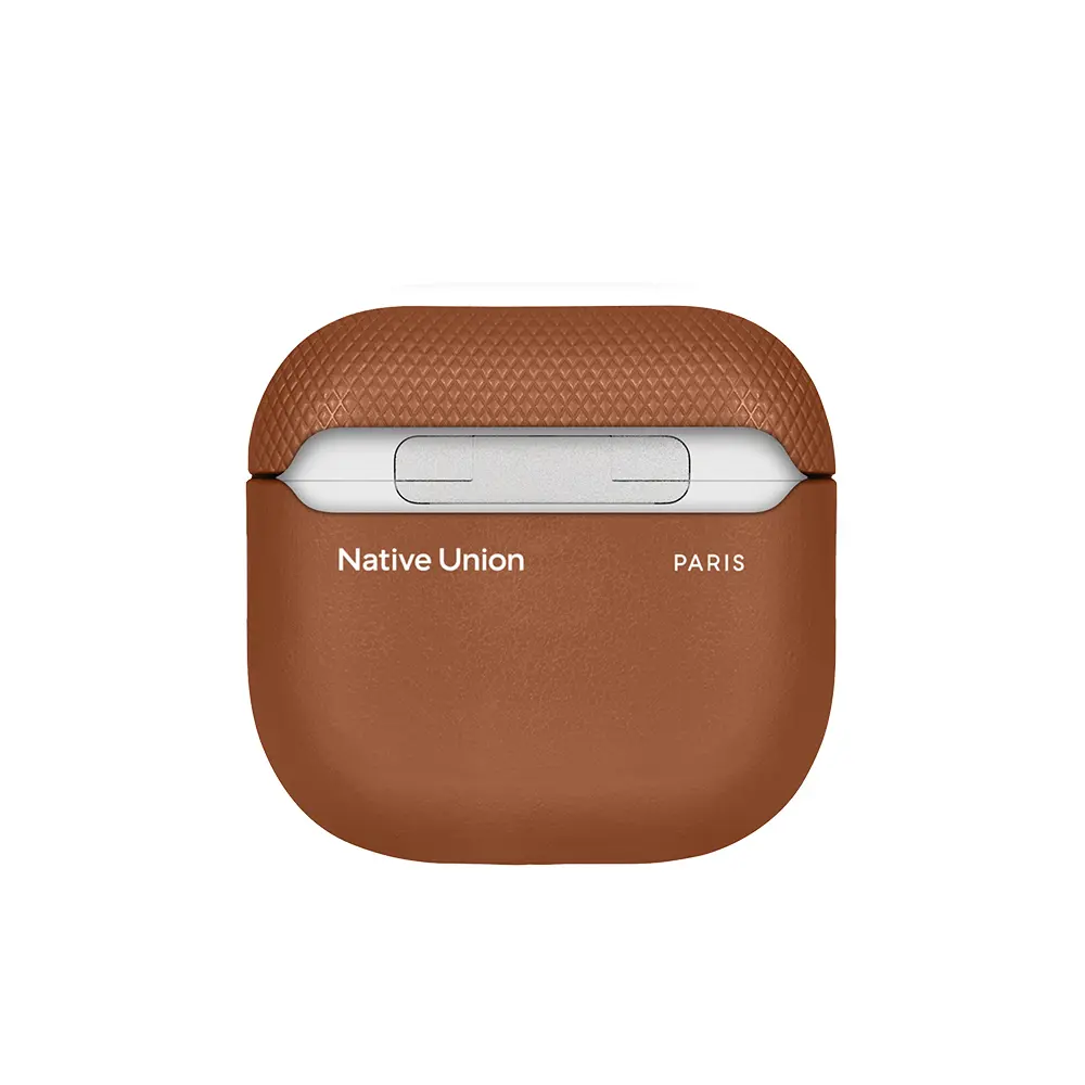 AirPods 4 MagSafe Uyumlu Suni Deri Kılıf - Native Union RE Classic