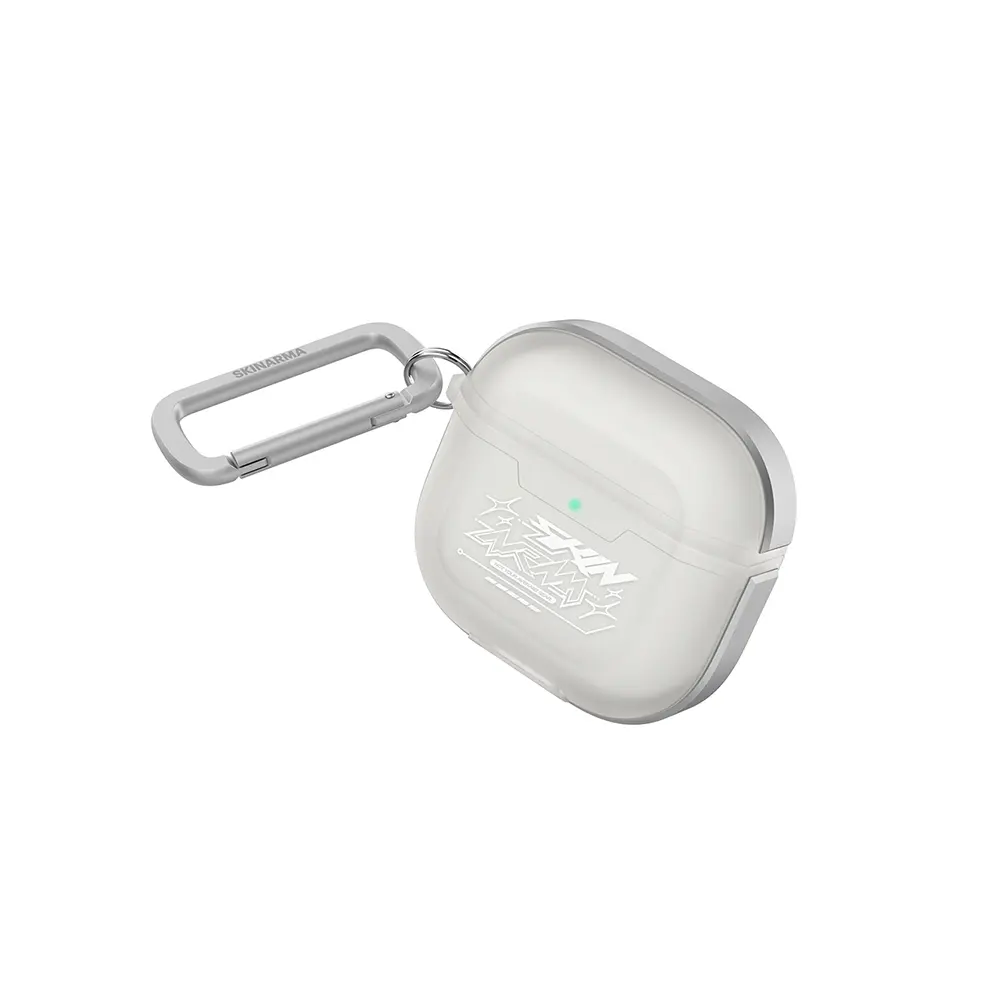 AirPods 4 Uyumlu Transparan Mat Kılıf - Skinarma Kinzoku