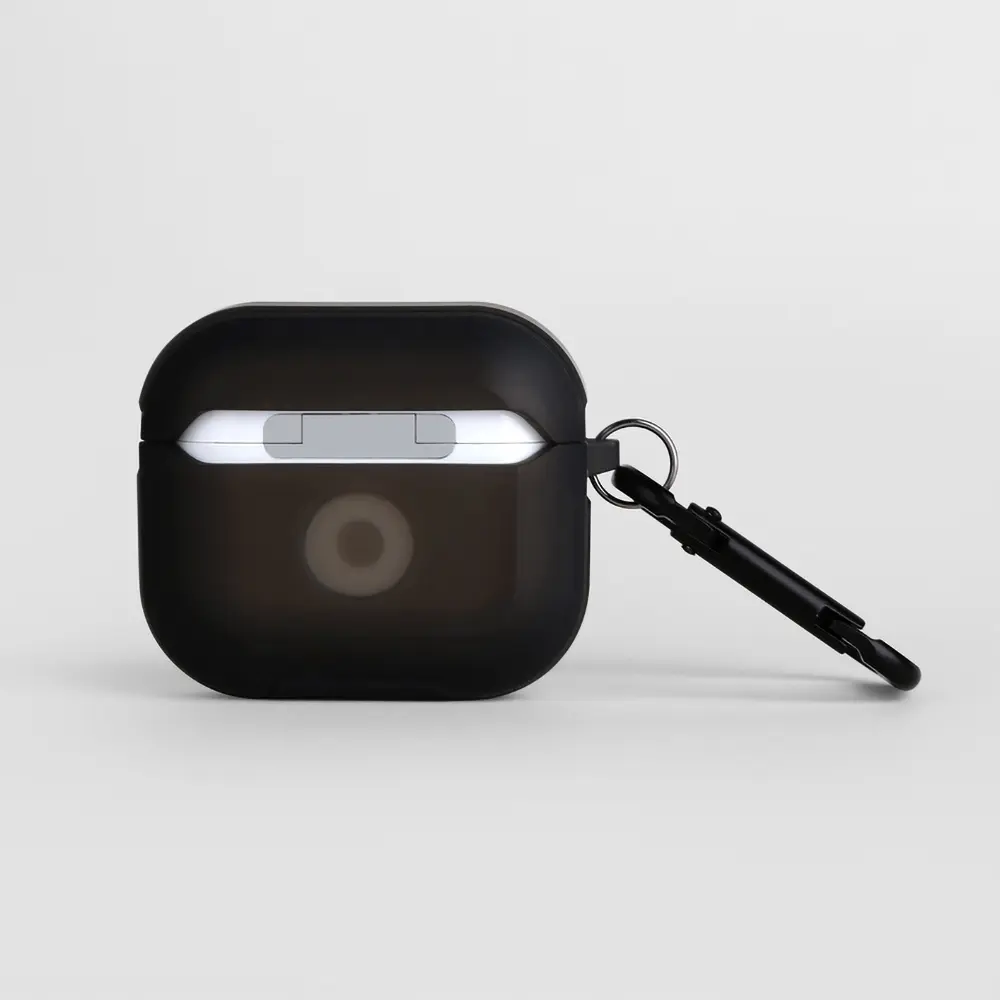 AirPods 3 Kılıf, Kablosuz Şarj Uyumlu Transparan Mat Tasarım - Skinarma Kinzoku