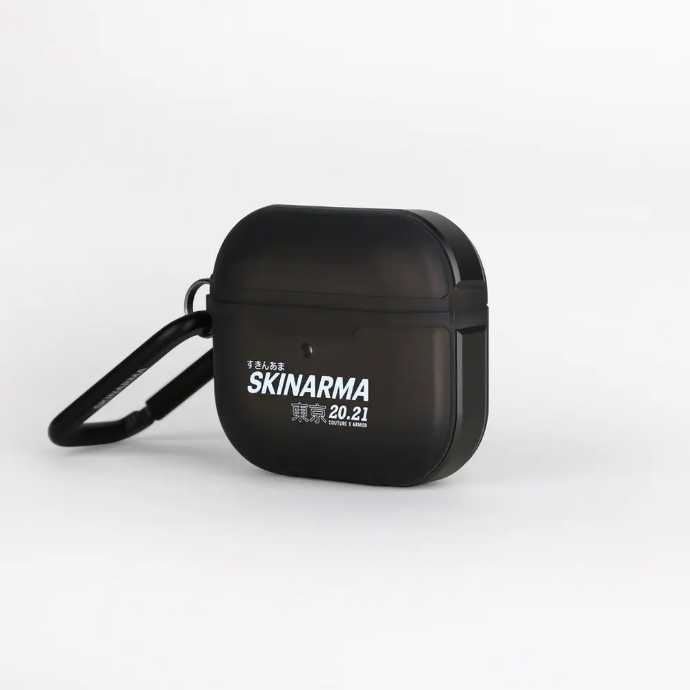 AirPods 3 Kılıf, Kablosuz Şarj Uyumlu Transparan Mat Tasarım - Skinarma Kinzoku
