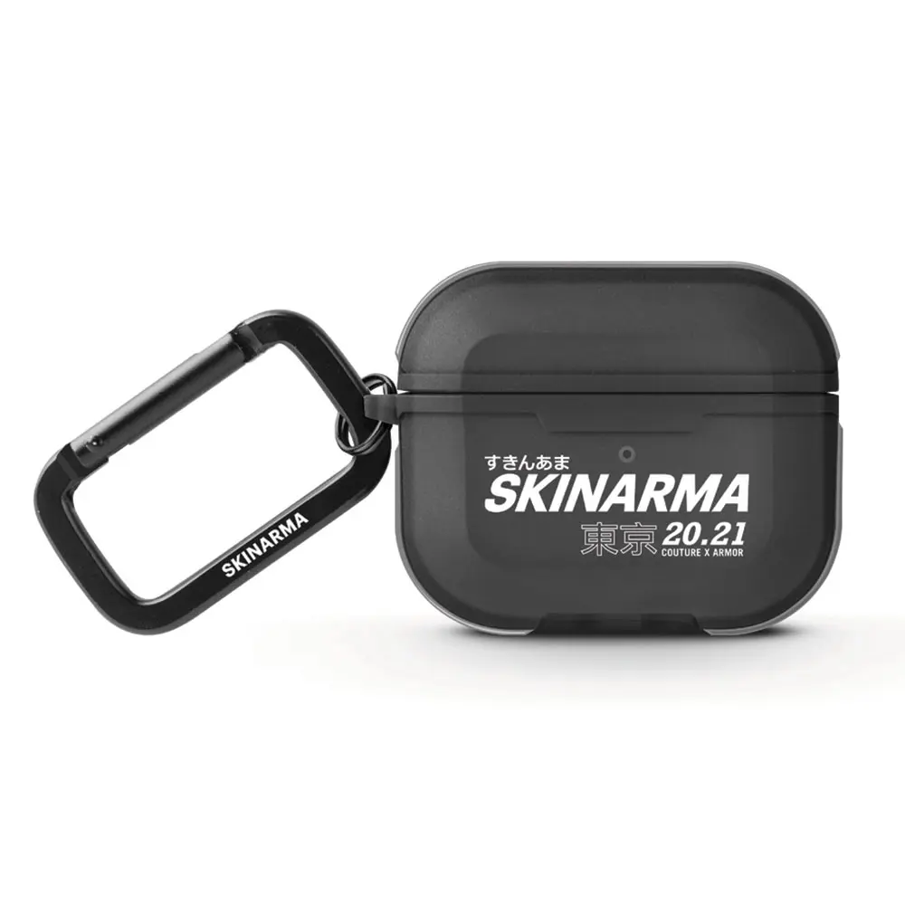AirPods 3 Kılıf, Kablosuz Şarj Uyumlu Transparan Mat Tasarım - Skinarma Kinzoku