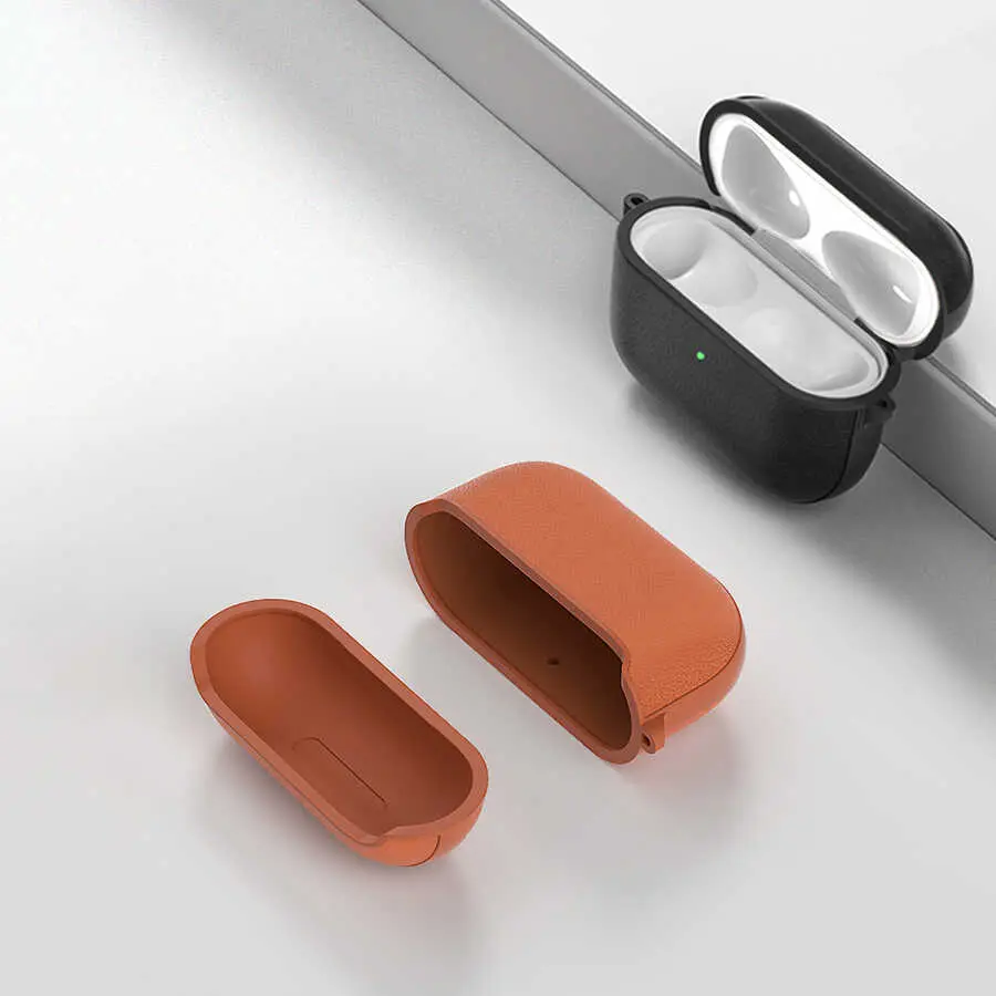AirPods 3 Deri Kılıf - Wiwu Calfskin