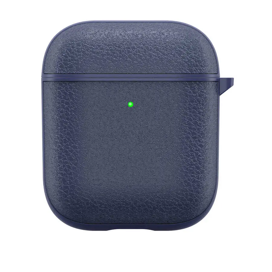 AirPods 1. ve 2. Nesil Deri Kılıf - Wiwu Calfskin