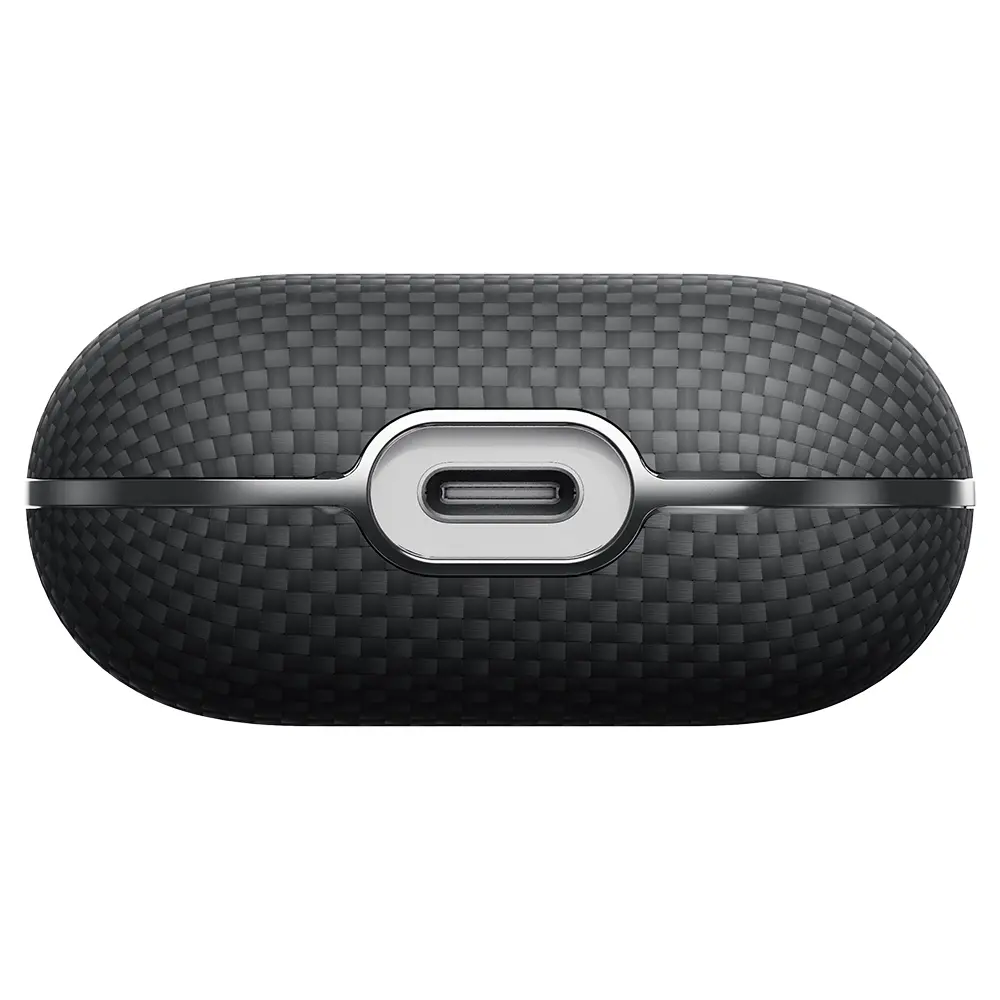 AirPods Pro 2 Uyumlu MagSafe Kılıf - Pitaka Ultra-Slim Classic Aramid Fiber