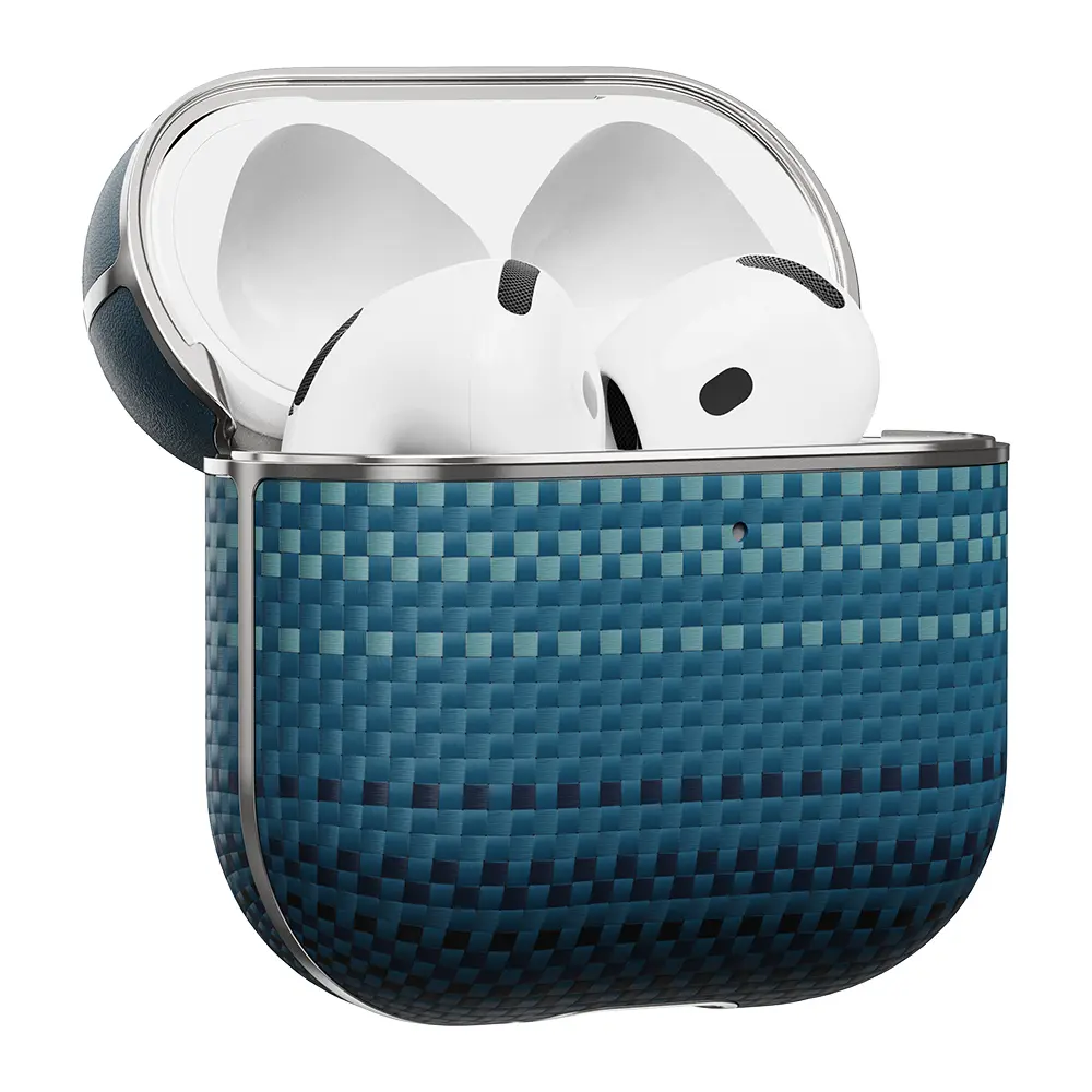 AirPods Pro 2 Kılıf Aramid Fiber Pitaka Tactile Woven Sunset-Moonrise