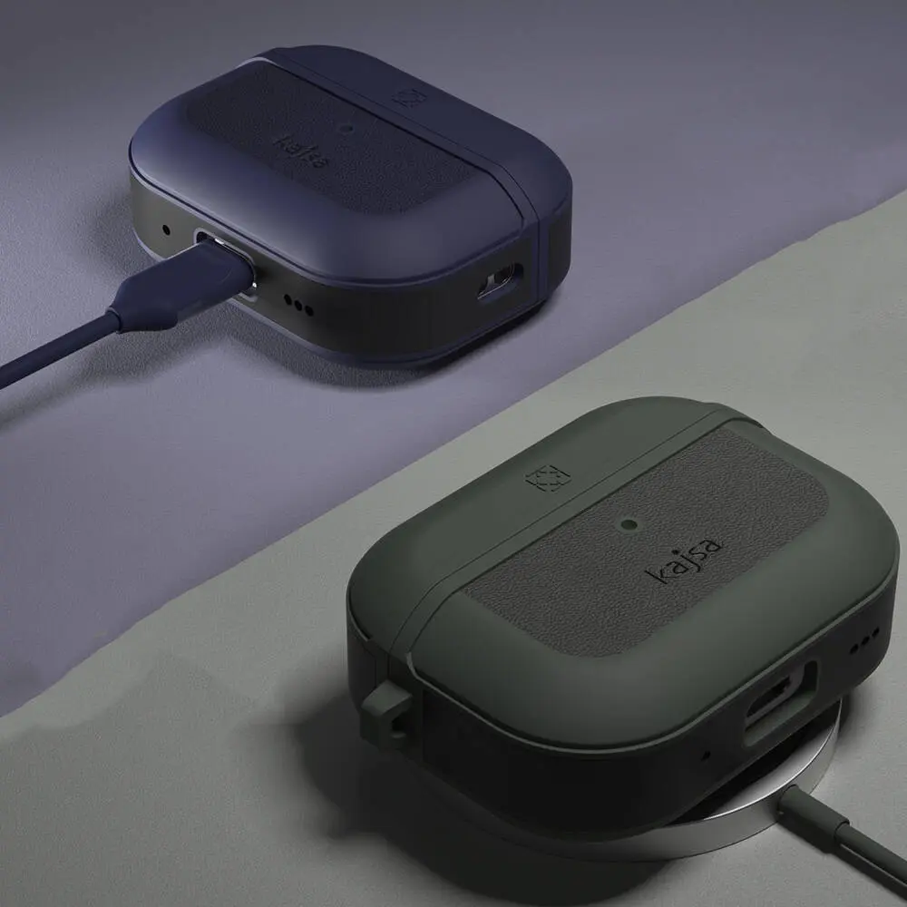AirPods Pro 2 Kablosuz Şarj Uyumlu Kılıf - Kajsa Luxe Collection