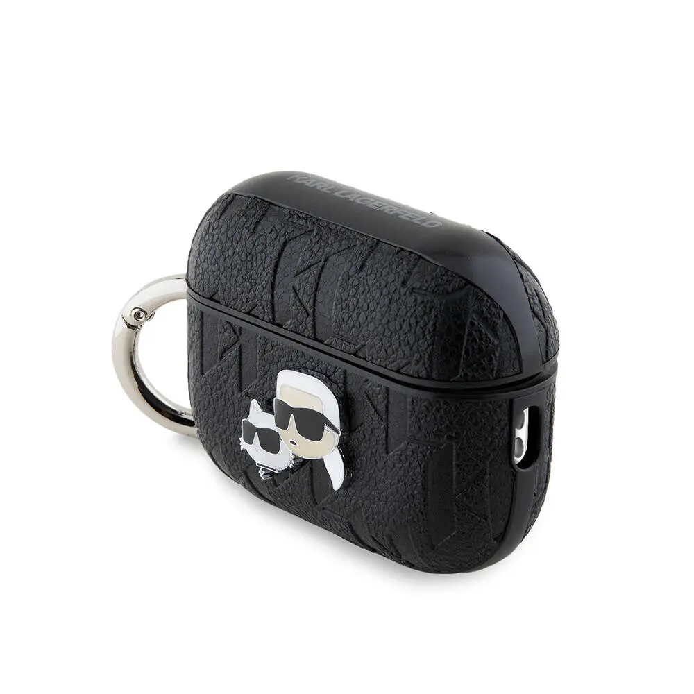 AirPods Pro 2 Uyumlu Silikon Kılıf - Karl Lagerfeld Monogram