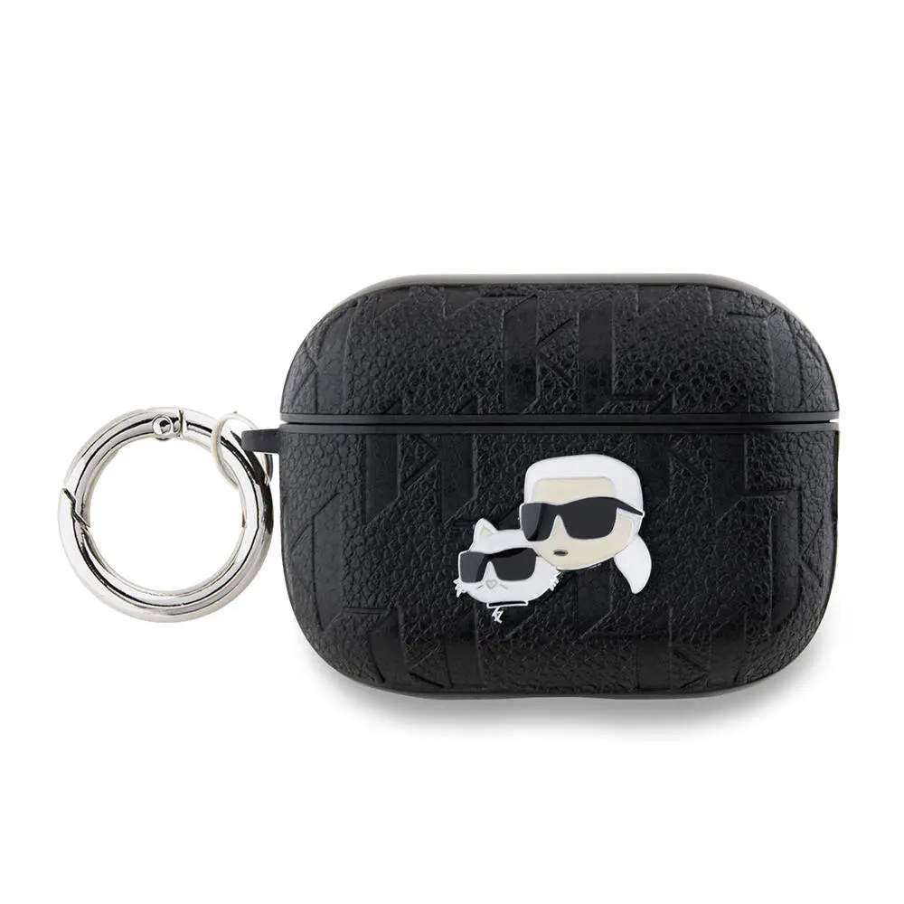 AirPods Pro 2 Uyumlu Silikon Kılıf - Karl Lagerfeld Monogram