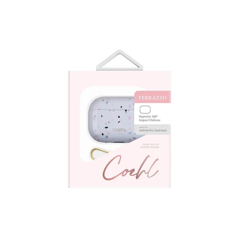 AirPods Pro 2 Kılıf, Mozaik Desenli Terrazzo Kapak - Coehl