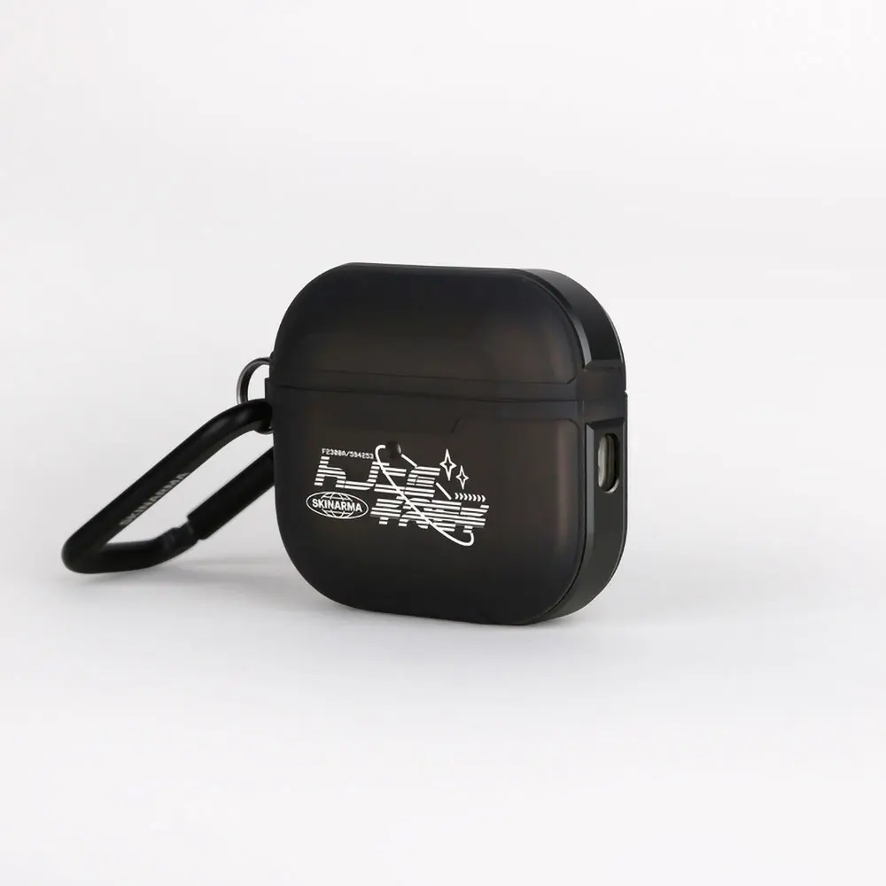 AirPods Pro 2 Kılıf, Buzlu Kaplama ve Alüminyum Askılı - Skinarma Kinzoku