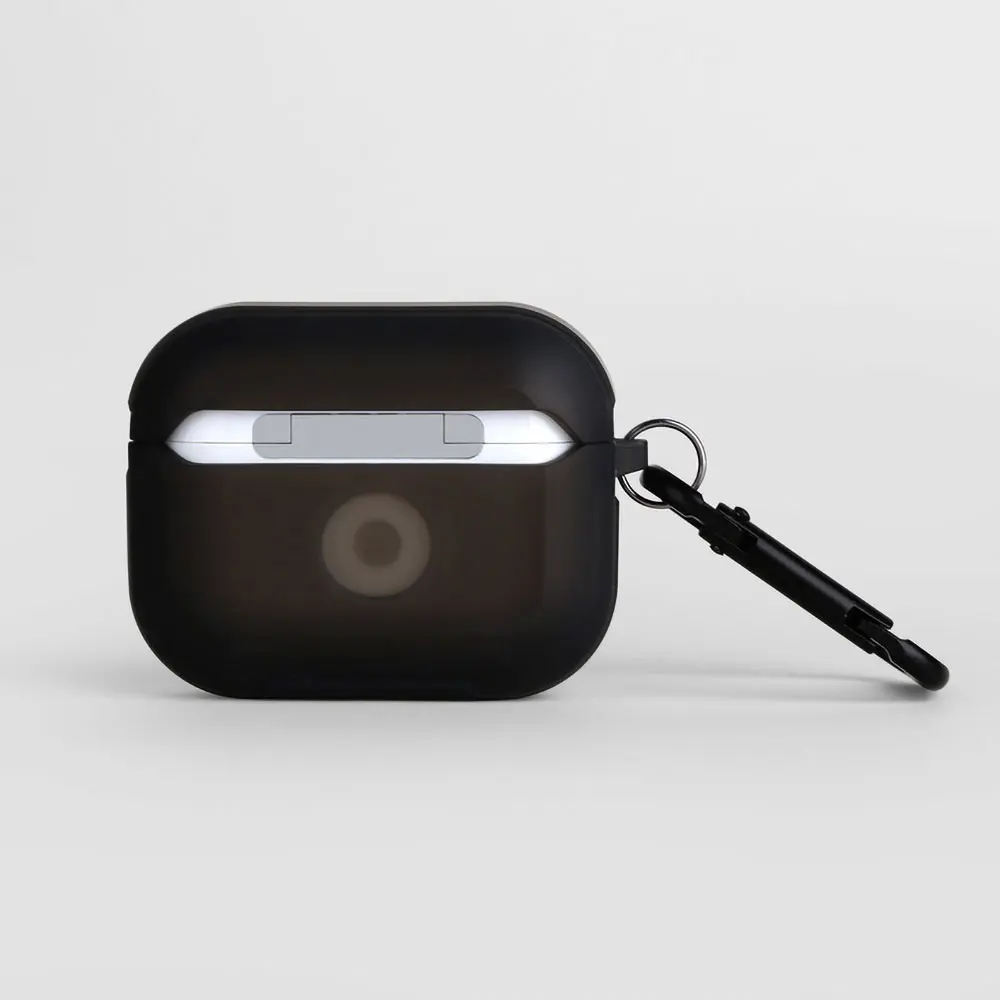 AirPods Pro 2 Kılıf, Buzlu Kaplama ve Alüminyum Askılı - Skinarma Kinzoku