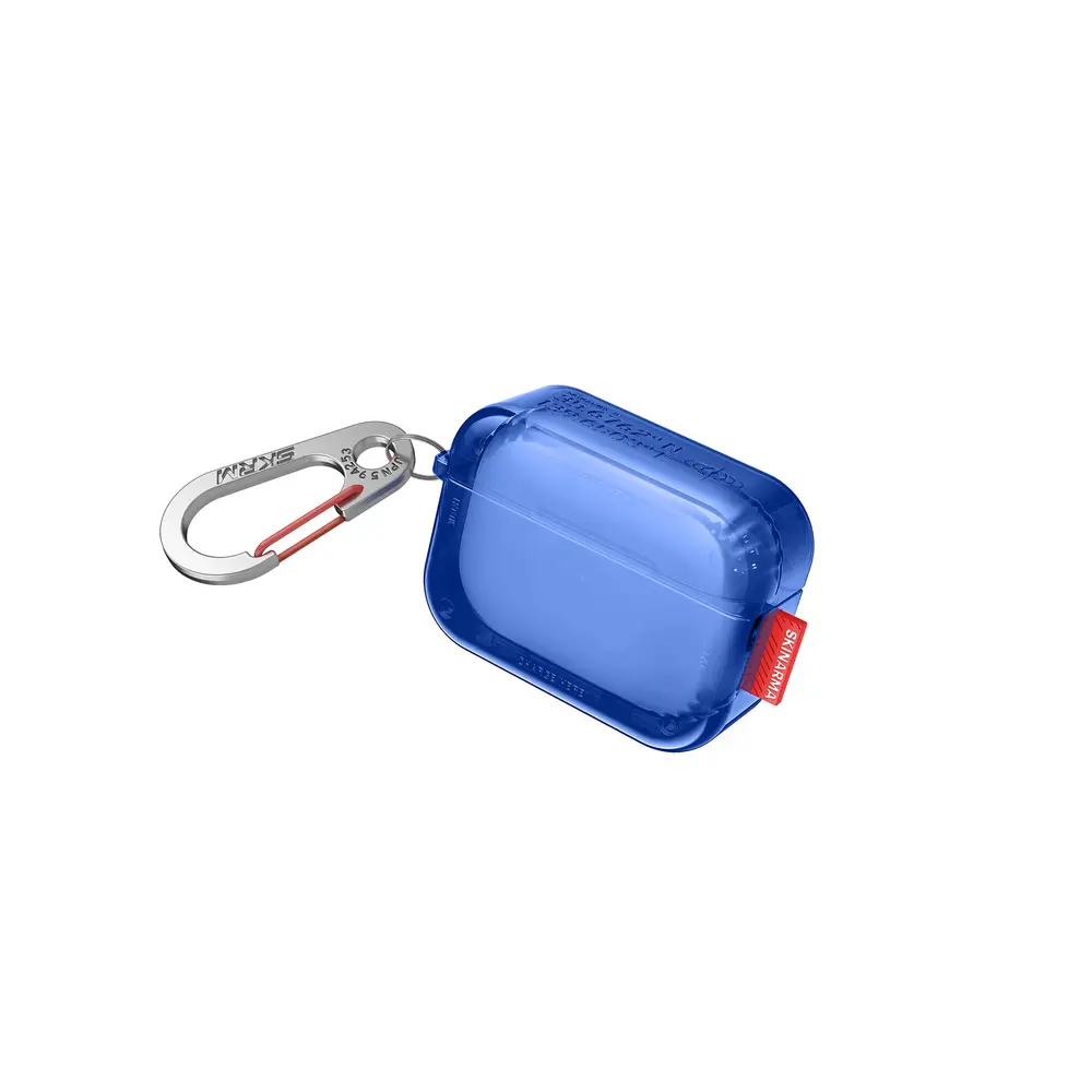 AirPods Pro 2 Şeffaf Renkli Airbagli Kılıf - SkinArma Saido