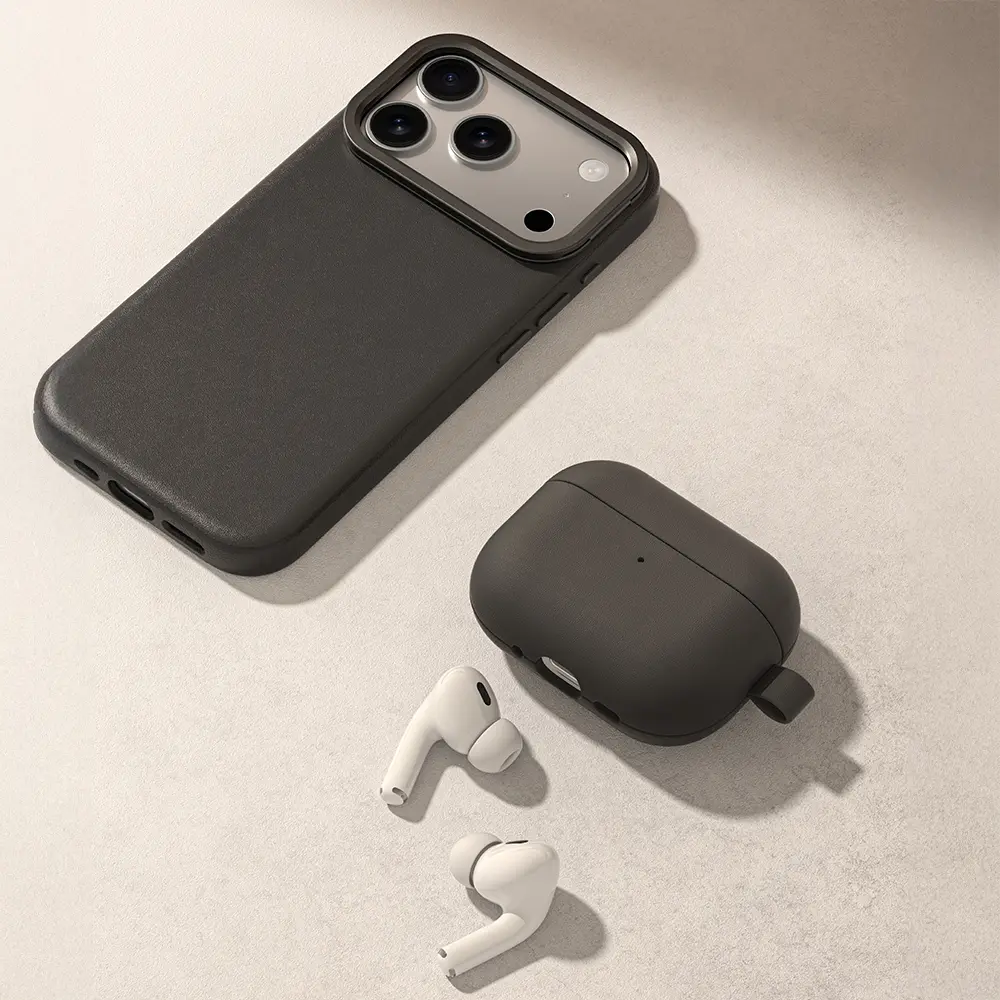 AirPods Pro 3 Deri Tasarımlı Kılıf - Amazingthing Glamour