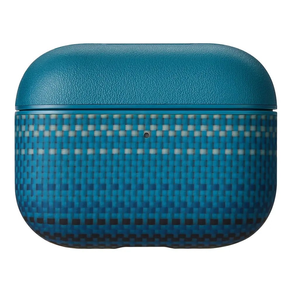 AirPods Pro 3 Aramid Fiber Kılıf - Pitaka Tactile Woven Sunset-Moonrise