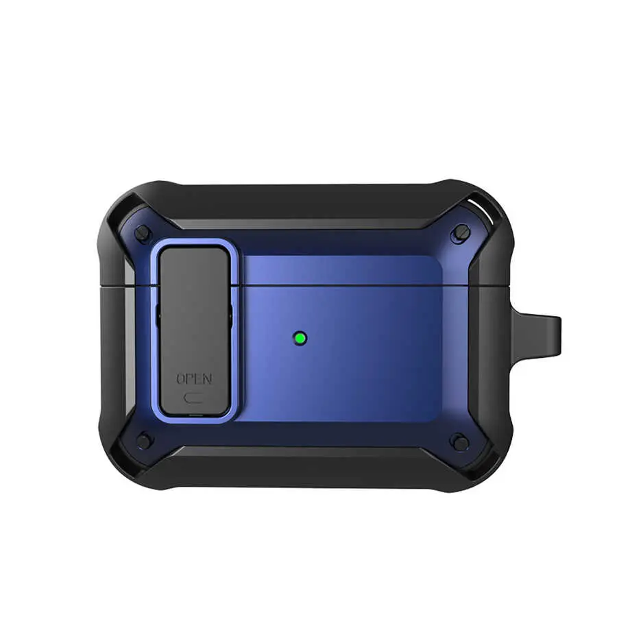 AirPods Pro Kılıfı, Düşme Dirençli ve Kablosuz Şarj Uyumlu - Wiwu Mecha