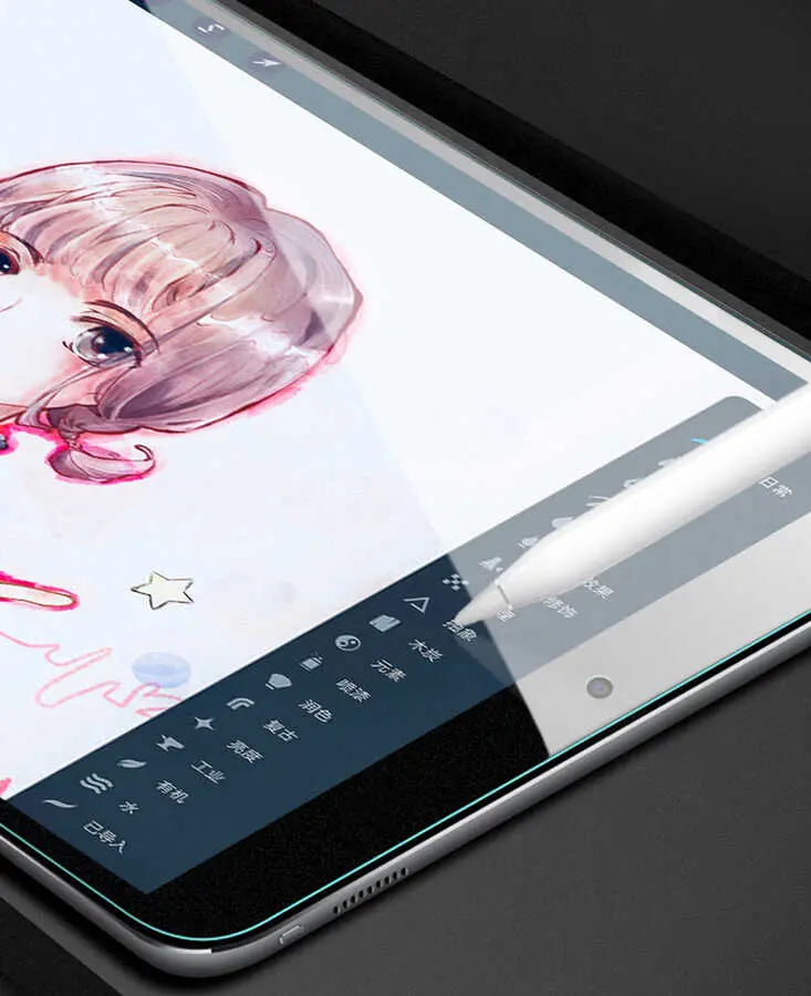 iPad 9.7 2018 (6. Nesil) Kağıt Hisli Ekran Koruyucu - Wiwu iPaper Like
