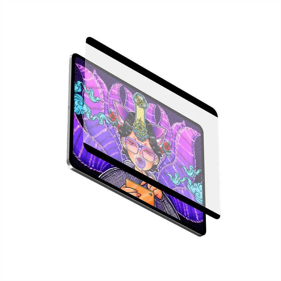 iPad 9.7" (6. Nesil) Manyetik Çıkarılabilir Ekran Koruyucu - Wiwu