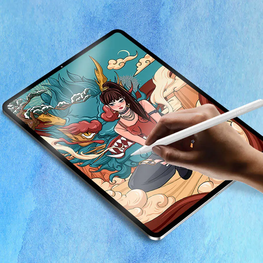iPad 9.7" (6. Nesil) Manyetik Çıkarılabilir Ekran Koruyucu - Wiwu