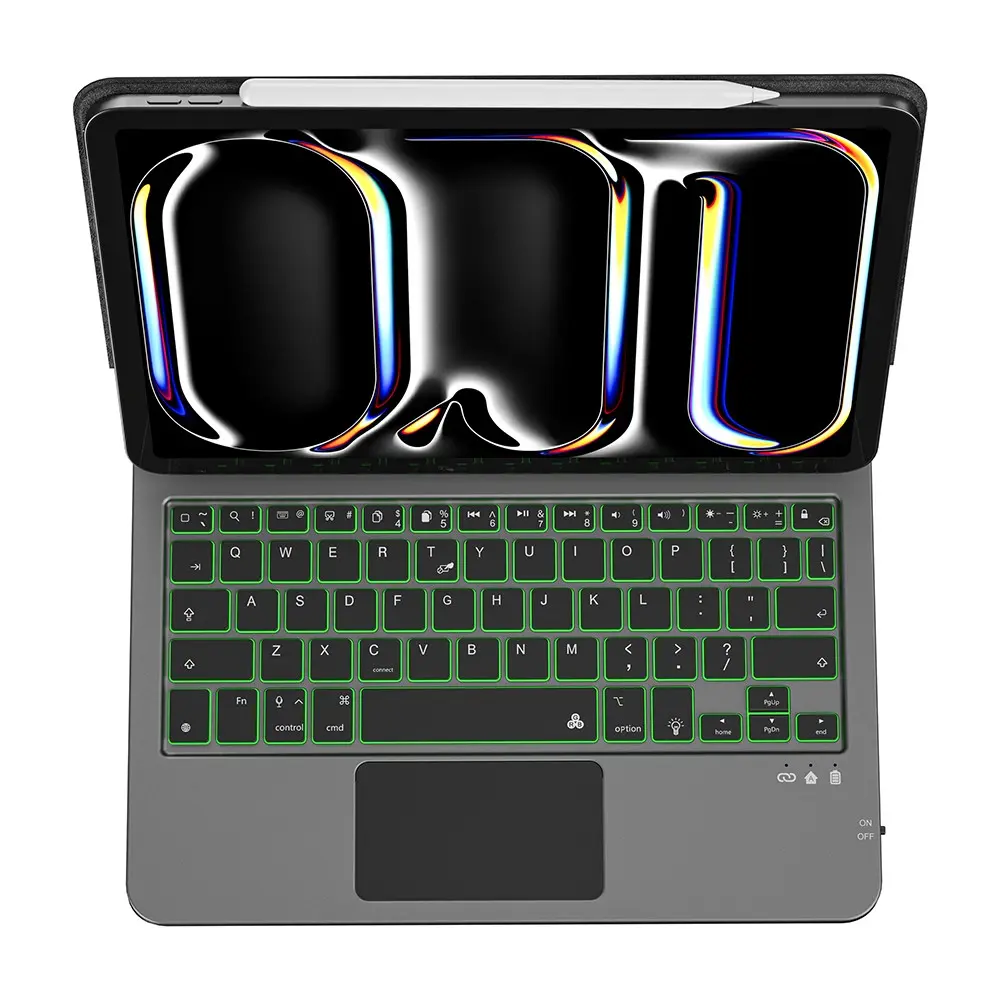 iPad 10.9" (10. Nesil) Klavyeli Standlı Kılıf - Wiwu MK-003