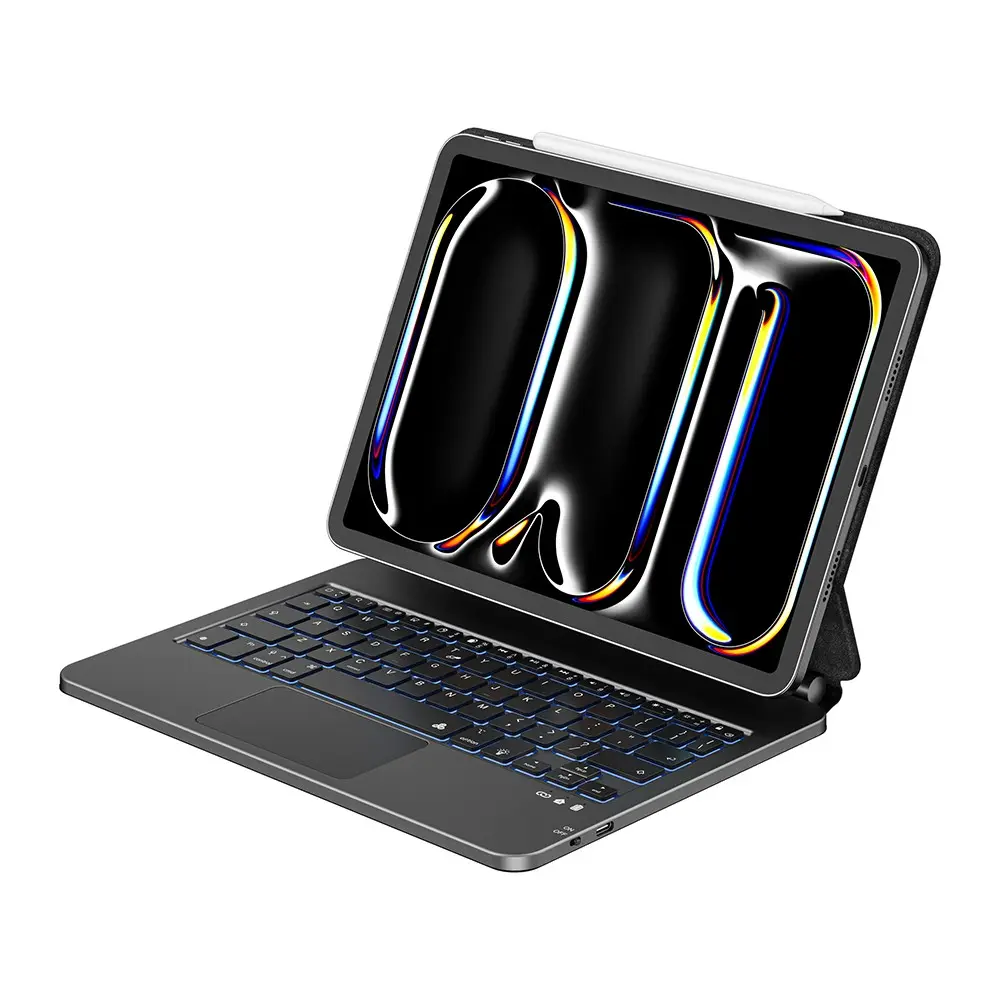 iPad 10.9" (10. Nesil) Klavyeli Standlı Kılıf - Wiwu MK-003