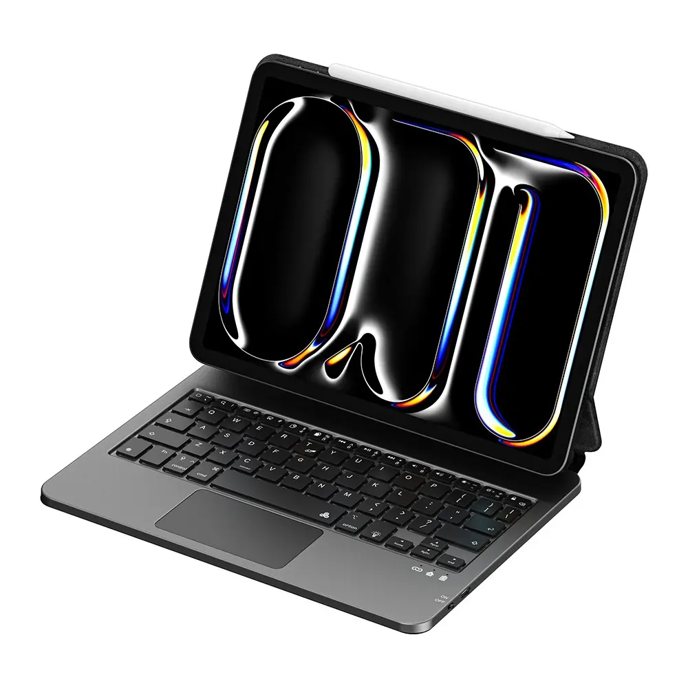 iPad 10.9" (10. Nesil) Klavyeli Standlı Kılıf - Wiwu MK-003