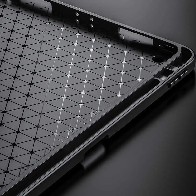 iPad 10.2" (9. Nesil) Uyku Modlu PU Deri Tablet Kılıfı - Wlons