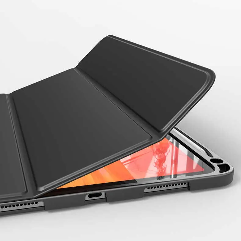iPad 10.2" (9. Nesil) Uyku Modlu PU Deri Tablet Kılıfı - Wlons