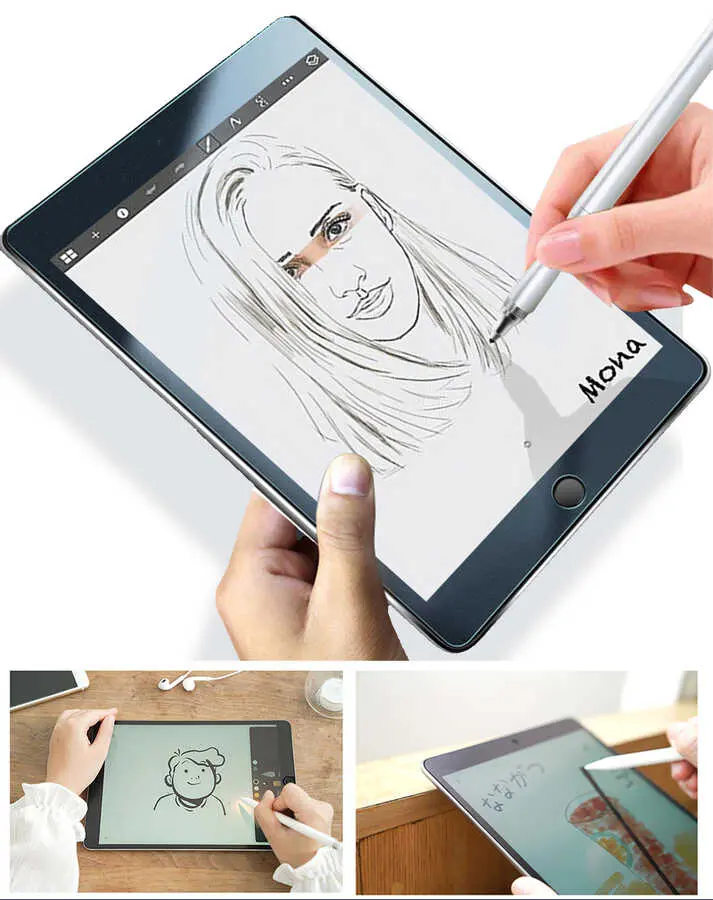 iPad 10.2 (8. Nesil) Kağıt Hisli Ekran Koruyucu - Wiwu iPaper Like
