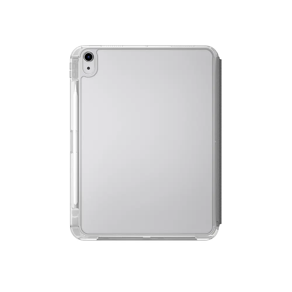 iPad 11" (A16) Kalemlikli Şeffaf Standlı Manyetik Kılıf - Skinarma Zeta