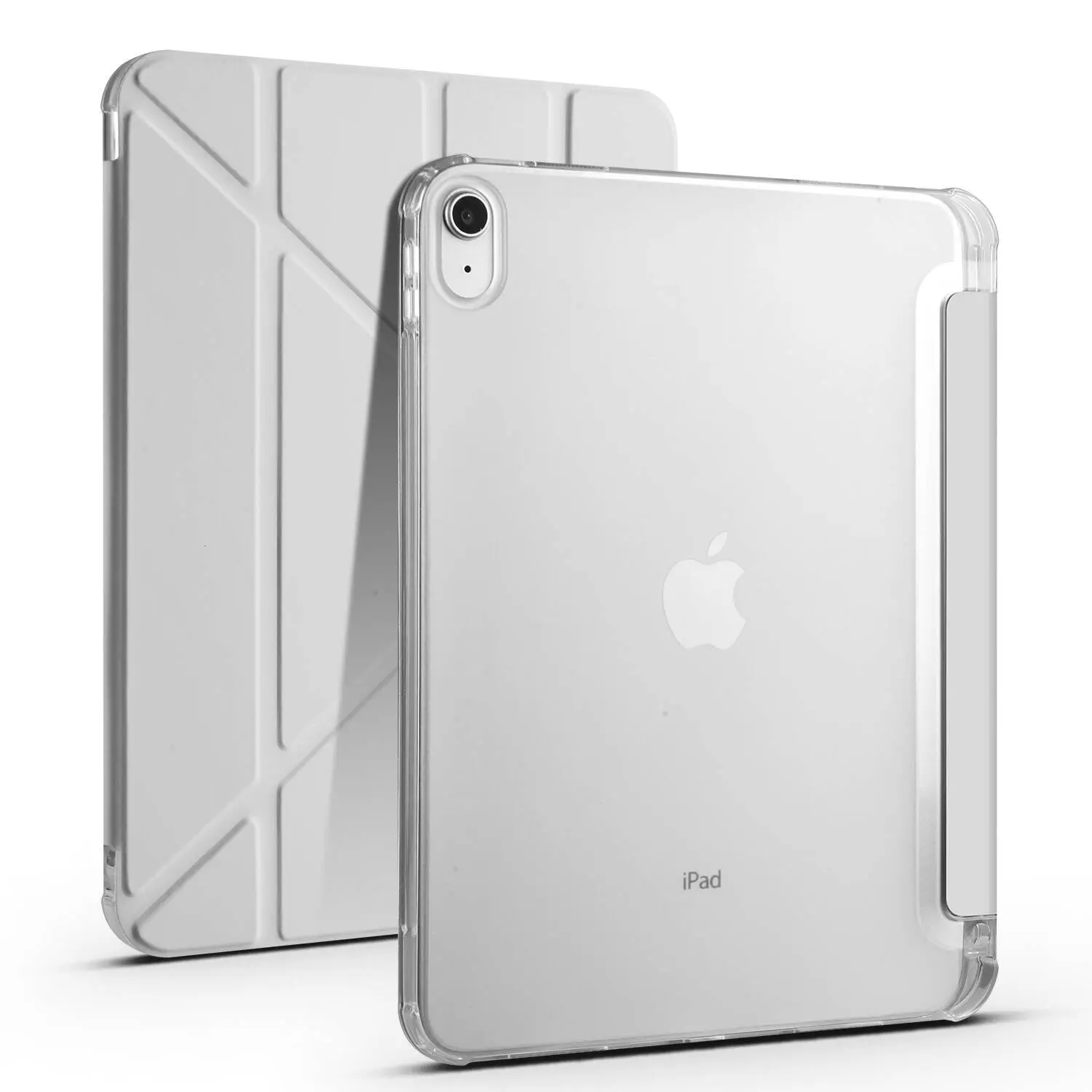 iPad 11" (A16) Standlı ve Kalem Bölmeli Tablet Kılıfı - Zore Tri Folding