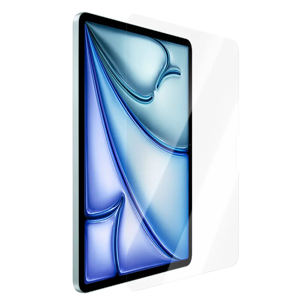 iPad Air 11" (M2) Temperli Cam Ekran Koruyucu - CaseWorld Steel Shield