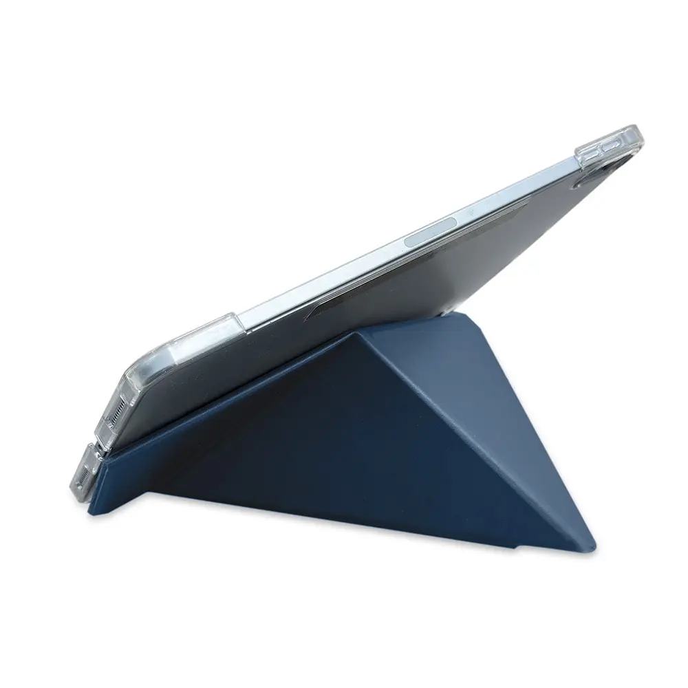 iPad Air 11" (M2) Katlanabilir Standlı Şeffaf Kılıf - Raptic Clear Folio