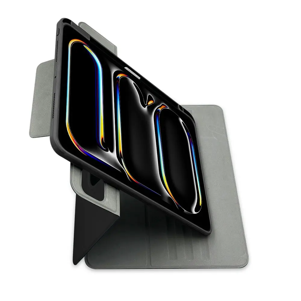 iPad Air 11" (M2) Ayrılabilir Kalem Bölmeli Standlı Kılıf - Raptic Spin
