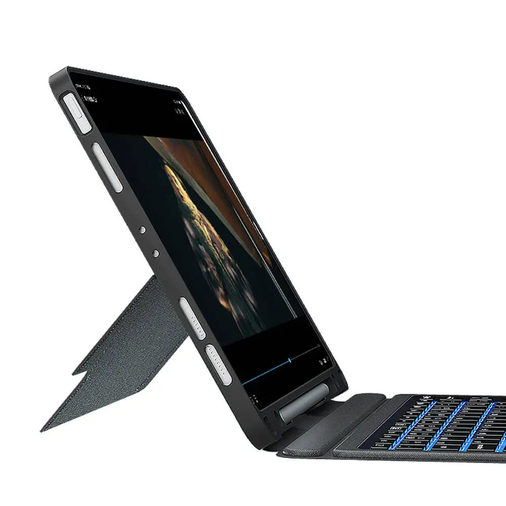 iPad Air 13" (M3) Klavyeli Standlı Kılıf - Wiwu Mag Touch