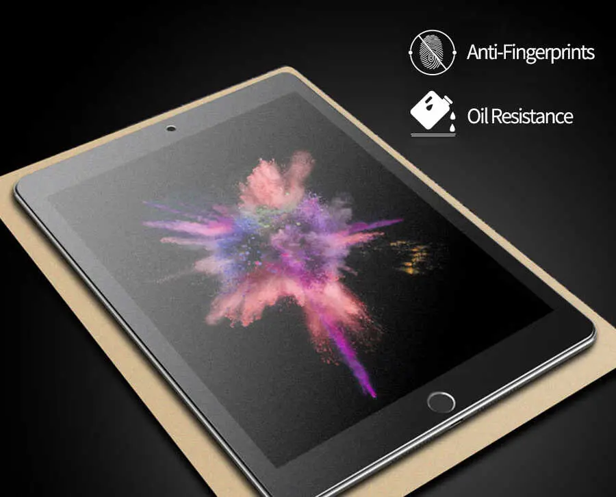 iPad Mini 4 Kağıt Hisli Ekran Koruyucu - Wiwu iPaper Like