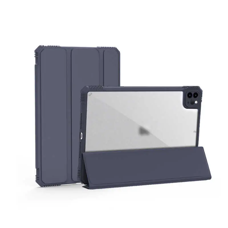 iPad Pro 11 (2. Nesil) Standlı Akıllı Uyku Modlu Tablet Kılıfı - Wiwu Alpha